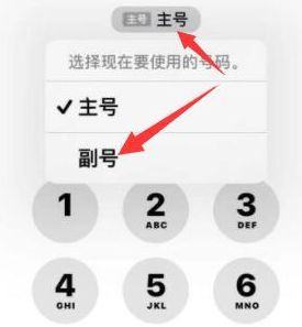 石城苹果14维修店分享iPhone 14 Pro Max使用副卡打电话的方法 